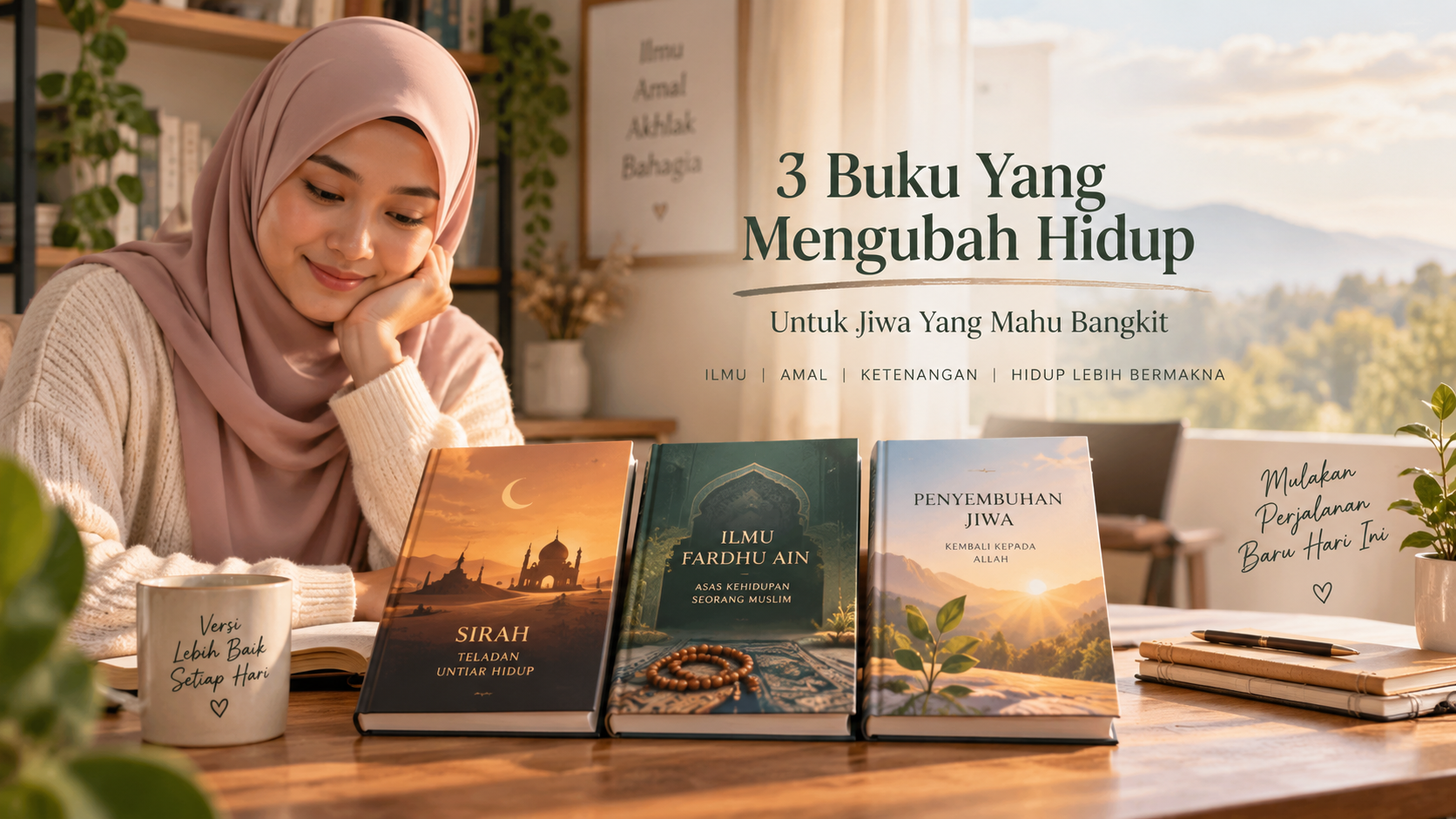 Image of 3 Buku Yang Mengubah Hidup – Untuk Jiwa Yang Mahu Bangkit 3 buku yang mengubah hidup untuk jiwa yang mahu bangkit